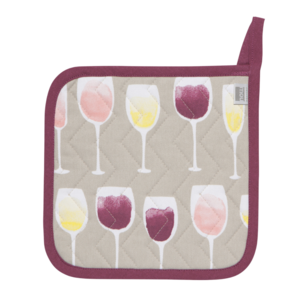 Now Designs Pot Holder Pair Wine Tasting