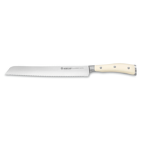 Ikon Creme Bread Knife Double Serrated