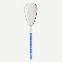 Bistrot Serving Spoon Gingham Blue