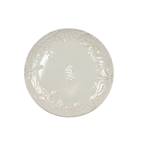 Dinner Plate Soft Snowfall