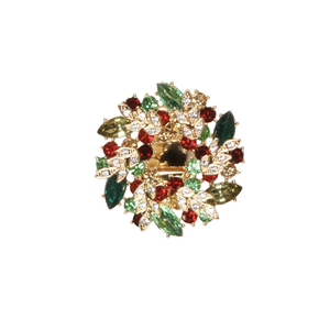 Harman Napkin Ring Glitter Wreath Harman Napkin Ring Glitter Wreath