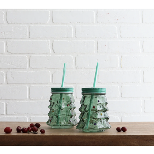 Harman Tree Glass Drinkware Set of 2