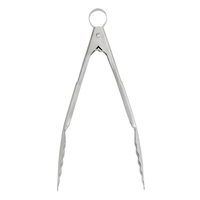 CUISIPRO Locking Tongs Stainless Steel 9.5 Inch