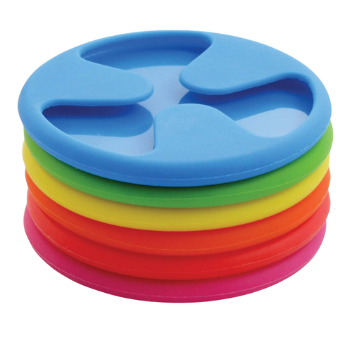 Swissmar Silicone Grip Coasters Set of 6 Swissmar Silicone Grip Coasters Set of 6