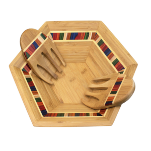 Totally Bamboo Marrakesh Bowl with Salad Hands