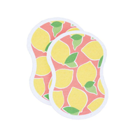 Pop-Up Sponge Lemon Toss Pink 2 Pack