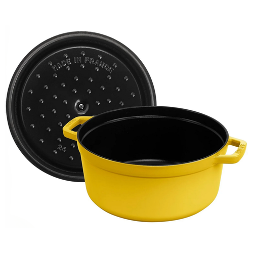 Staub Dutch Oven Round 5.5 QT Citron Staub