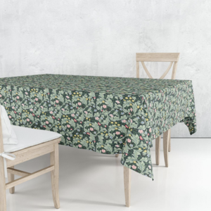 William Morris Tablecloth Leicester Coated 52 x 90 Inches