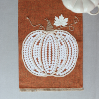 Table Runner Pumpkin Russet