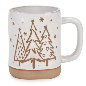 Mug with Christmas Trees Mug with Christmas Trees