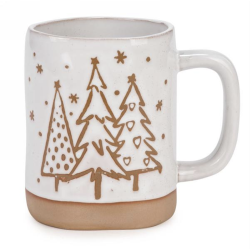 Mug with Christmas Trees Mug with Christmas Trees