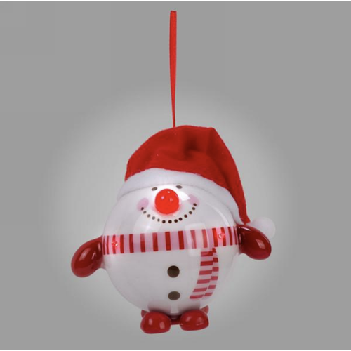 LED Snowman Ball Ornament LED Snowman Ball Ornament