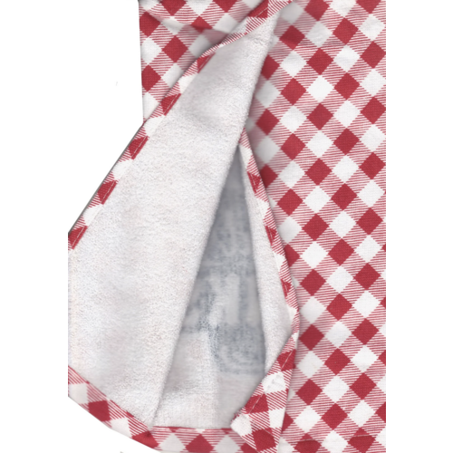 Tea Towel Dual Hot BBQ Gingham