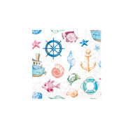 Napkin Lunch Paper Coastal Elements