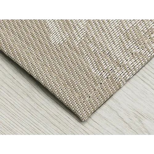 Chilewich Woven Floor Mat Rosette Flax Small