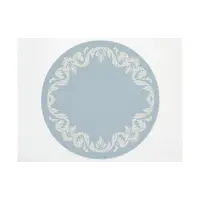Placemat Round Scrolls Sea