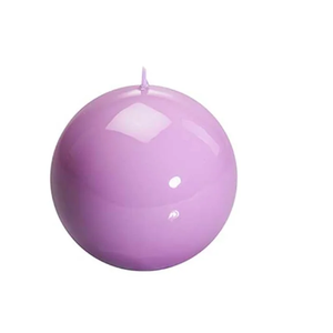 Graziani Meloria Ball Candle Medium Lilac