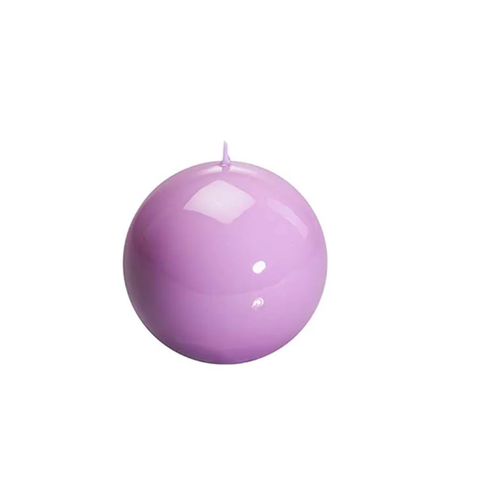 Graziani Meloria Ball Candle Medium Lilac