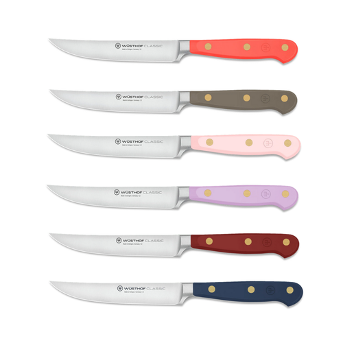 Wusthof Classic Colours Steak Knives Create by Wusthof