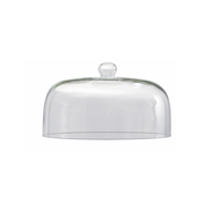 Glass Cake Dome 11 inches