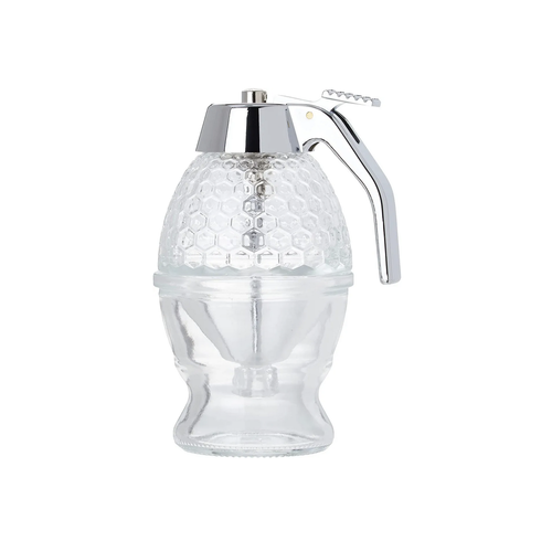 Fox Run Honey Syrup Dispenser Glass