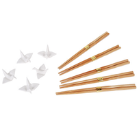 Chopstick Set with Crane Rests