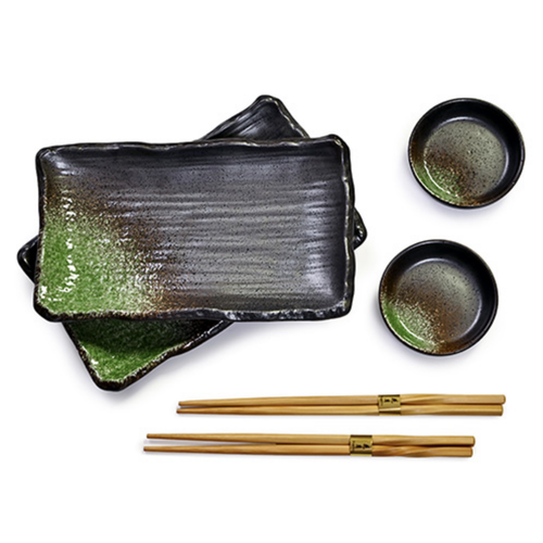 Carol’s Nicetys Sushi Set Silvery Brown