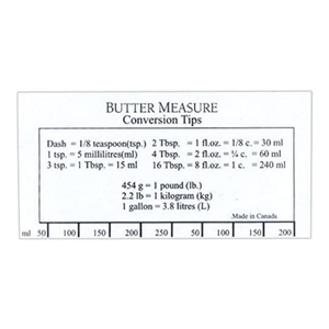 Fox Run Bakers Butter Ruler