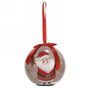 LED Santa Ball Ornament LED Santa Ball Ornament