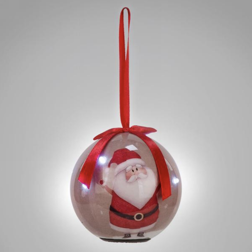 LED Santa Ball Ornament LED Santa Ball Ornament