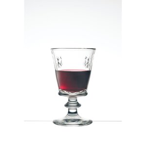 Bee Stemmed Wine Glass 12 oz