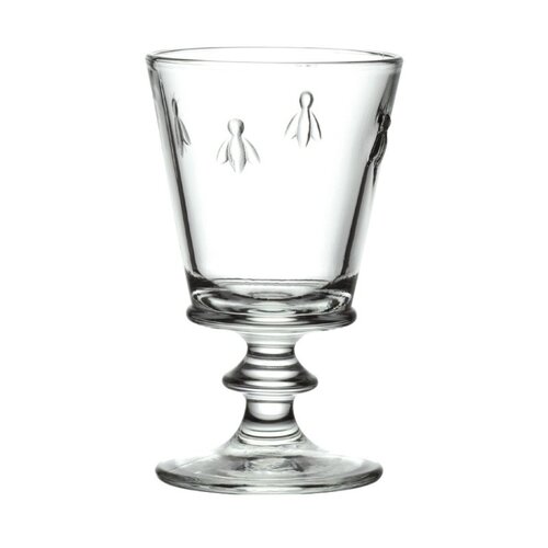 Bee Stemmed Wine Glass 12 oz