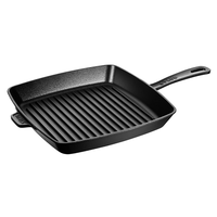 Square Grill Pan 12 Inch Staub Black