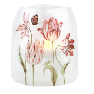 MODGY Luminary Lantern Tulips & Water Activated LED Candles 4 Each