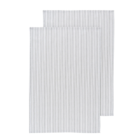 Tea Towel Glass London Gray Set of 2