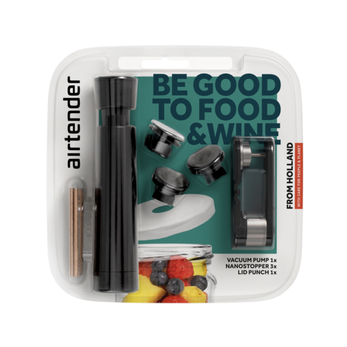 Airtender Food & Wine Vacuum Set