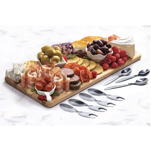 Natural Living Charcuterie Tool Set 10pc