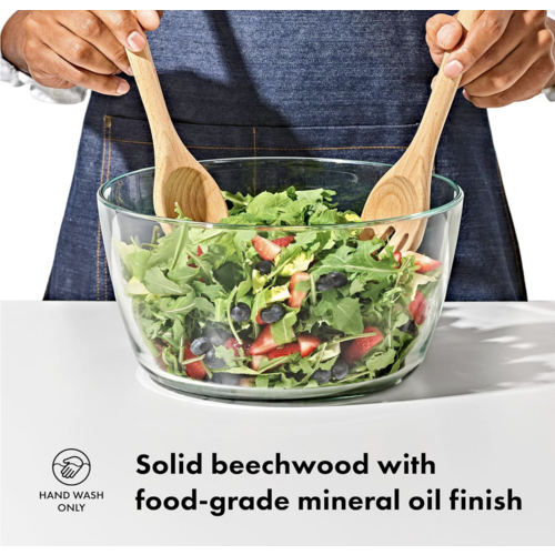 OXO OXO Beechwood Salad Servers