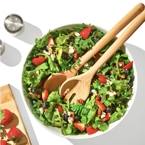 OXO OXO Beechwood Salad Servers