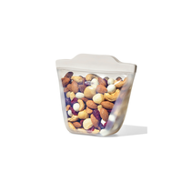 OXO Reusable Stand-Up Snack Bag Oat 8oz