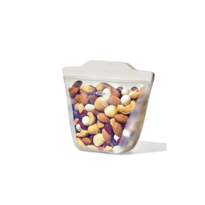 OXO OXO Reusable Stand-Up Snack Bag Oat 8oz