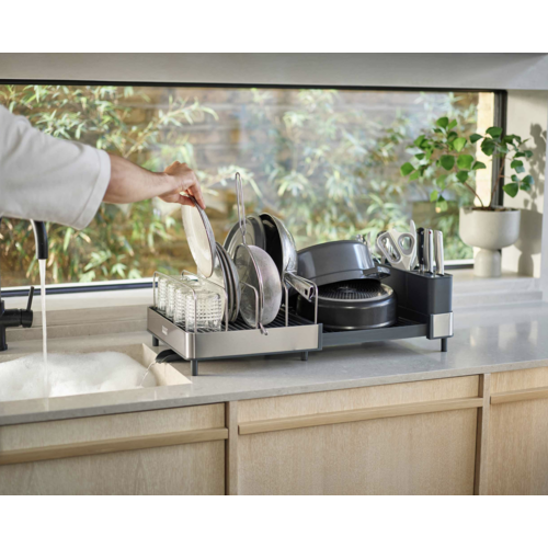 Joseph Joseph Joseph Joseph Extend Max Steel Dish Rack