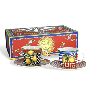 BIA Espresso Cups and Saucers Set of 2 Tesoro