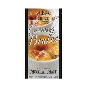 Gourmet du Village Hot Chocolate Single Crème Brulée