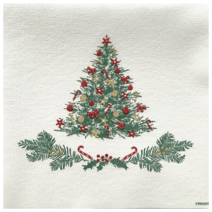 Napkin Dinner Paviot Sapin Napkin Dinner Paviot Sapin