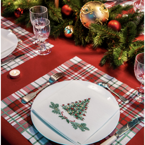 Napkin Dinner Paviot Sapin Napkin Dinner Paviot Sapin
