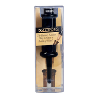 CorkPop Wine Opener Black