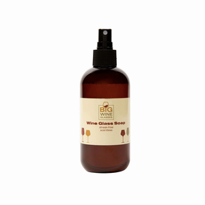 Big Wine Glass Organic Wine Glass Soap 8oz