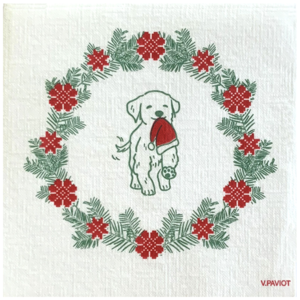 Napkin Cocktail Paviot Chien Bonnet Napkin Cocktail Paviot Chien Bonnet