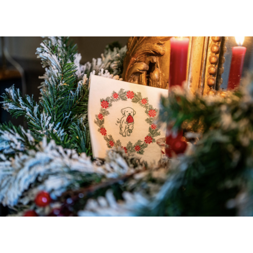 Napkin Cocktail Paviot Chien Bonnet